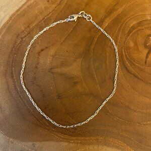 James Avery Delicate Rope Chain Bracelet, 8", Sterling Silver